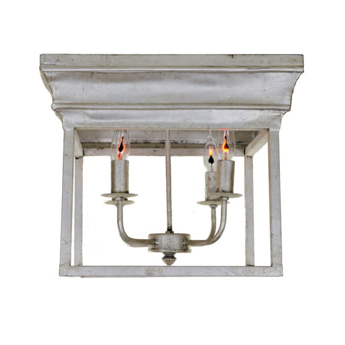 Alie 4 Light Silver Flush Mount - Image 3