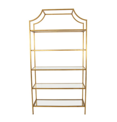 Altu Gold Leaf Large Shelf- Celline Home