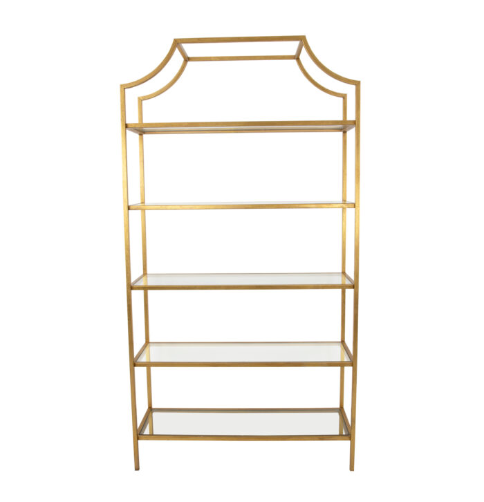 Altu Gold Leaf Large Shelf- Celline Home