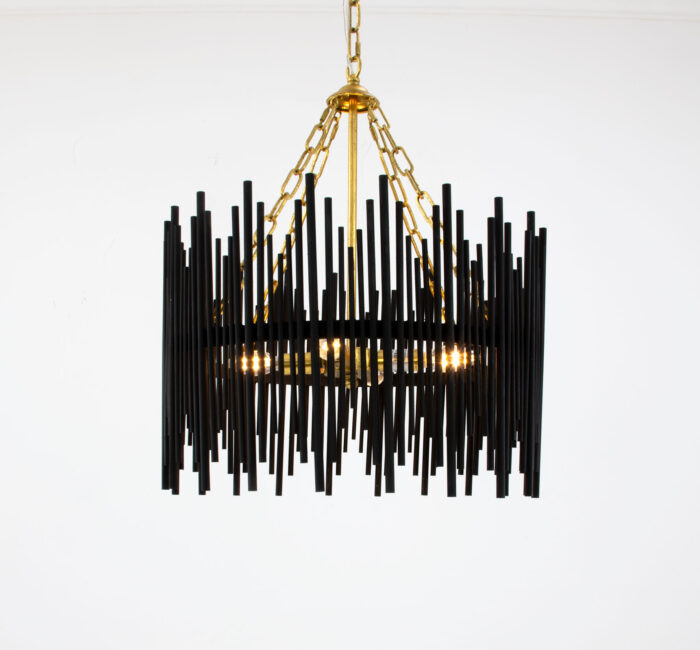 Atlas Black Small Chandelier - Image 3