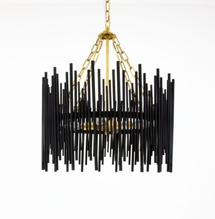 Atlas Black Small Chandelier - Image 4