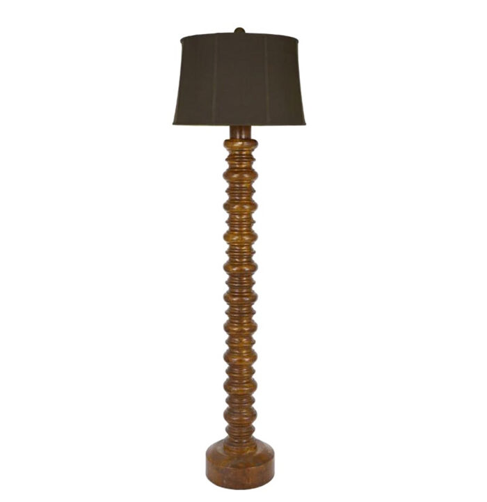 Beatrix Dark Brown Floor Lamp - Image 2