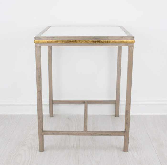 Celine Champagne & Gold Side Table - Image 3