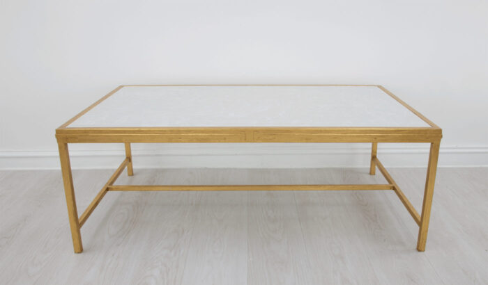 Celine Gold Rectangular Coffee Table - Image 2