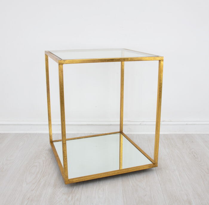 Emily Gold Side Table - Image 2