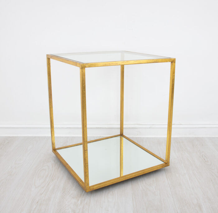 Emily Gold Side Table - Image 3