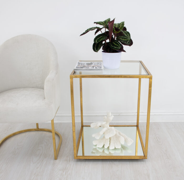 Emily Gold Side Table - Image 7