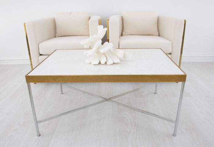 Esme Silver and Gold Coffee Table - Image 6