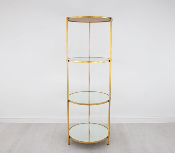 Ruby Round Gold Shelf - Image 6