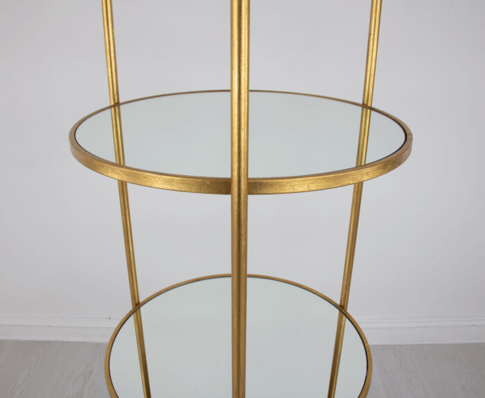 Ruby Round Gold Shelf - Image 4