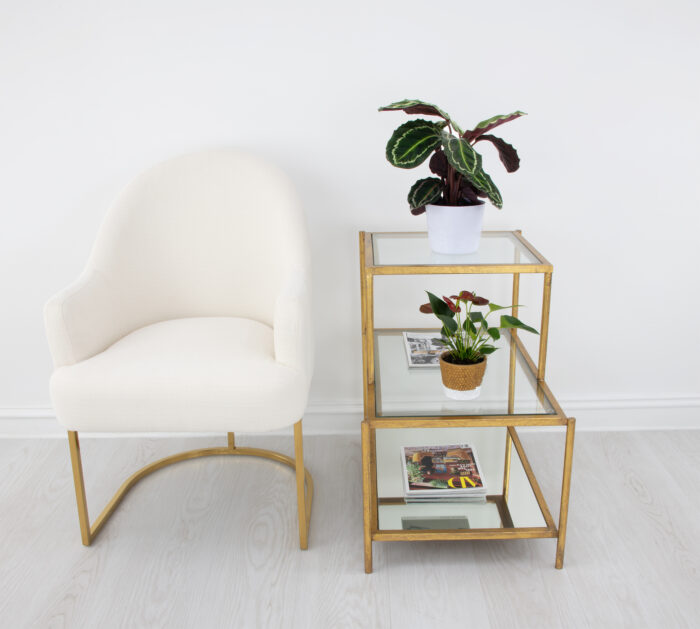 Hanna Gold Side Table - Image 5