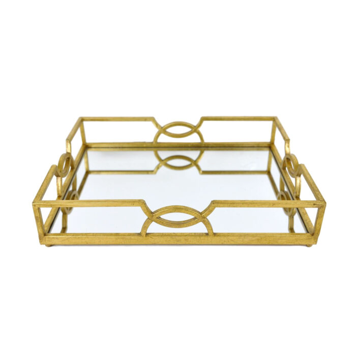 Holliday Gold Rectangular Tray - Image 2