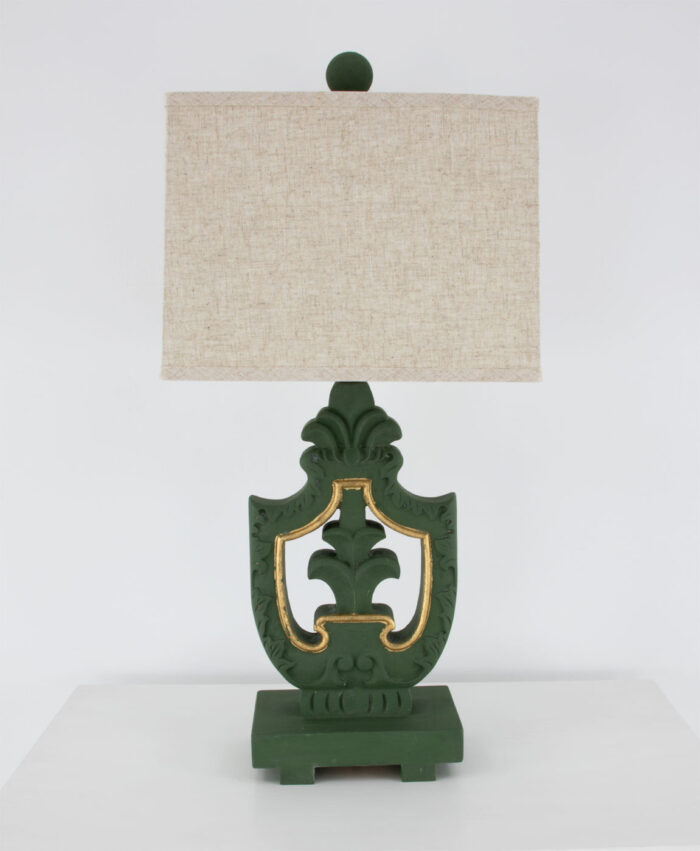 Hugo Emerald Green Table Lamp - Image 2