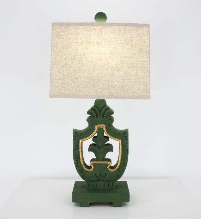 Hugo Emerald Green Table Lamp - Image 4