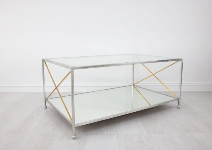 Iris Silver and Gold Coffee Table - Image 2