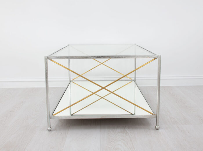 Iris Silver and Gold Coffee Table - Image 4