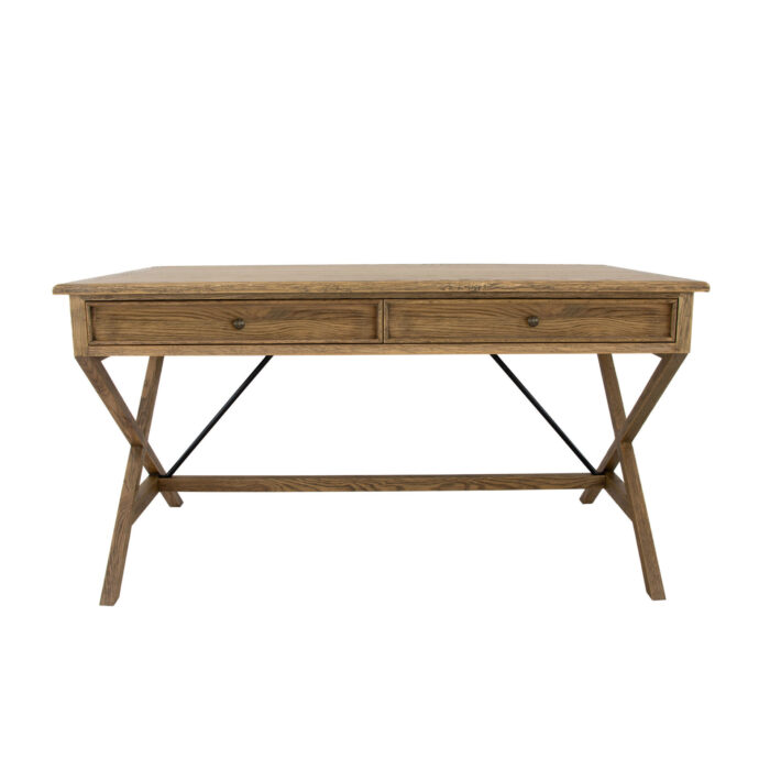 Jason Raw Oak Desk- Celline Home