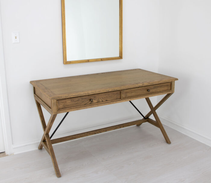 Jason Raw Oak Desk - Image 7