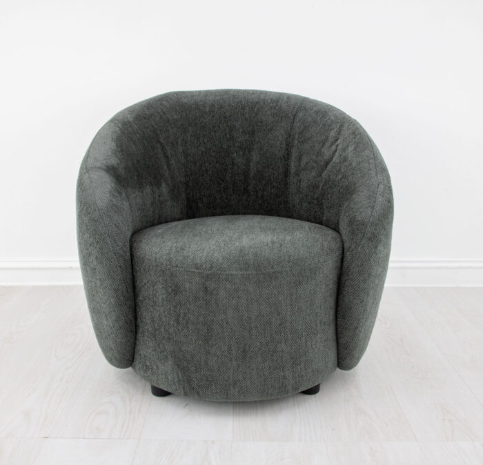 Kyle Grey Armchair- Celline Home