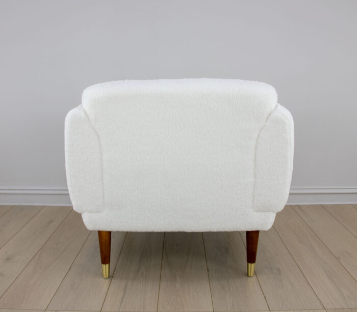 Lindsey White Armchair - Image 5