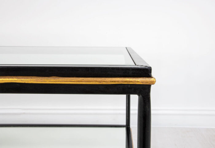 Lauren Black & Gold Coffee Table - Image 2