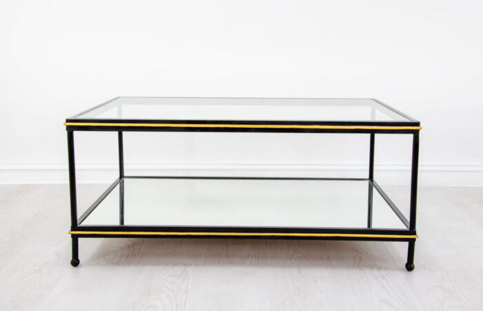 Lauren Black & Gold Coffee Table - Image 3