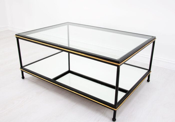 Lauren Black & Gold Coffee Table - Image 5