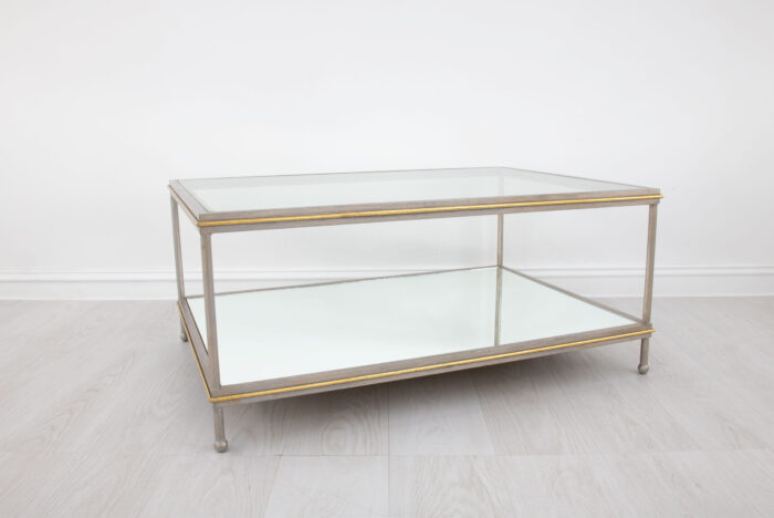 Lauren Champagne & Gold Coffee Table - Image 2