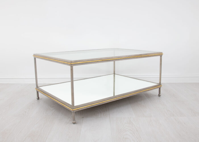 Lauren Champagne & Gold Coffee Table - Image 3