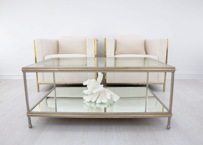 Lauren Champagne & Gold Coffee Table - Image 6