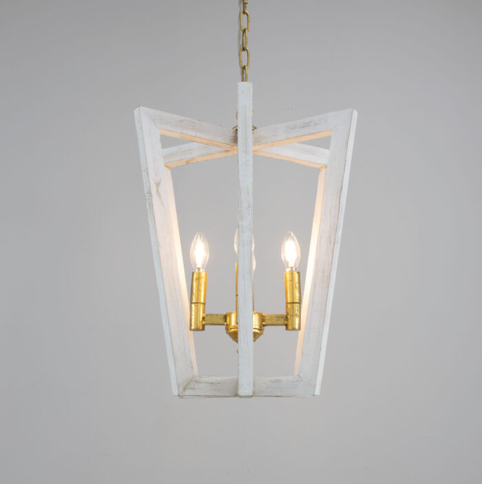 Lea White Oak Small Chandelier - Image 5