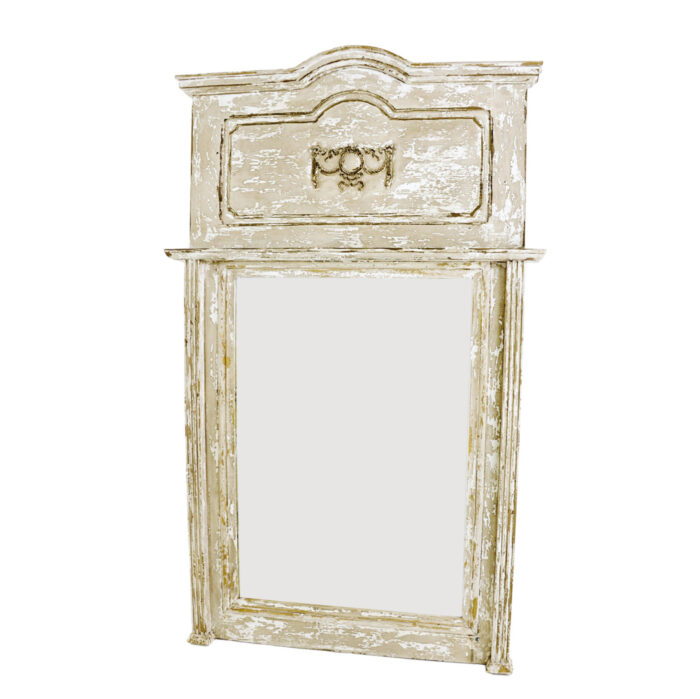 Lola Carved Wood Frame Mirror