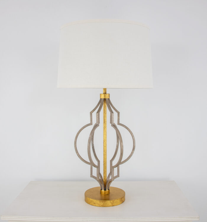 Luna Champagne & Gold Table Lamp - Image 3