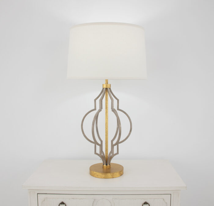 Luna Champagne & Gold Table Lamp - Image 4