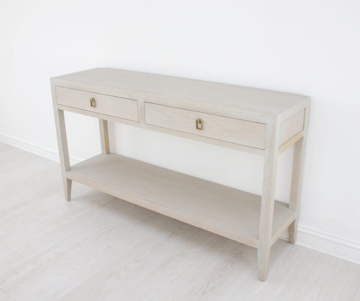 Maribel Light Oak Console Table - Image 2