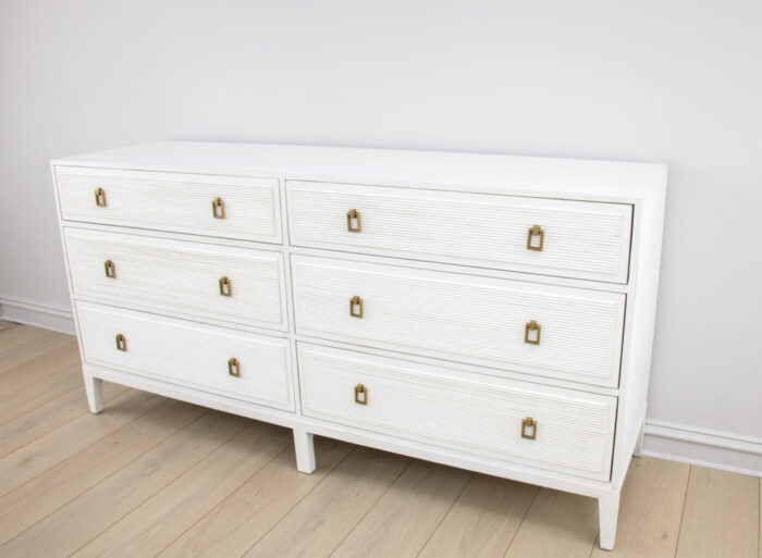 Mason Long White Dresser - Image 2