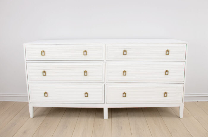 Mason Long White Dresser - Image 3