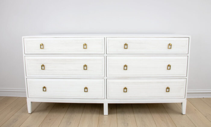 Mason Long White Dresser - Image 6