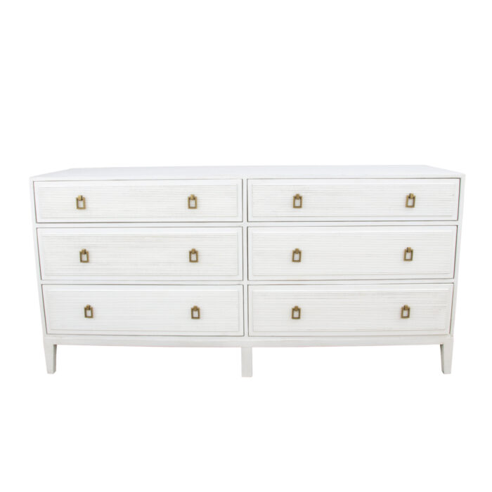 Mason Long White Dresser- Celline Home