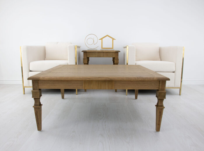 Mason Raw Oak Coffee Table - Image 5