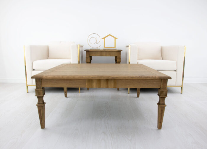 Mason Raw Oak Coffee Table - Image 6