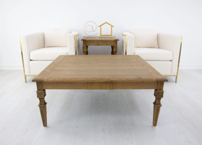 Mason Raw Oak Coffee Table - Image 7