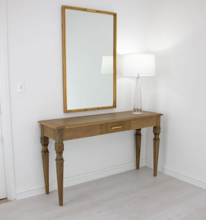 Mason Raw Oak Console Table - Image 6