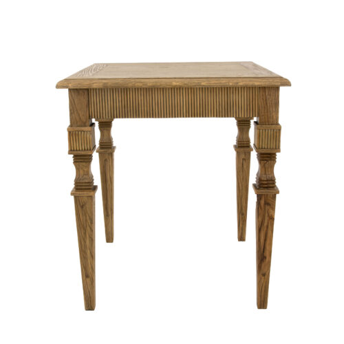 Mason Raw Oak Side Table- Celline Home