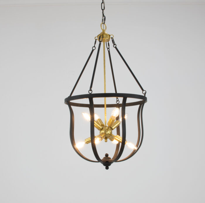 Maxim Black & Gold Chandelier - Image 4