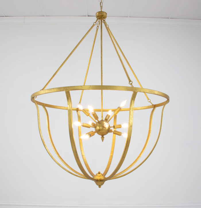 Maxime Gold Chandelier - Image 4