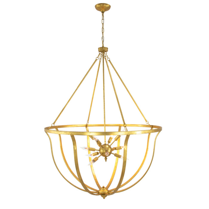 Maxime Gold Chandelier