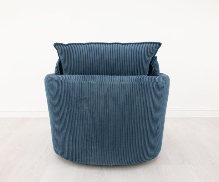 Maya Swivel Armchair Navy - Image 5