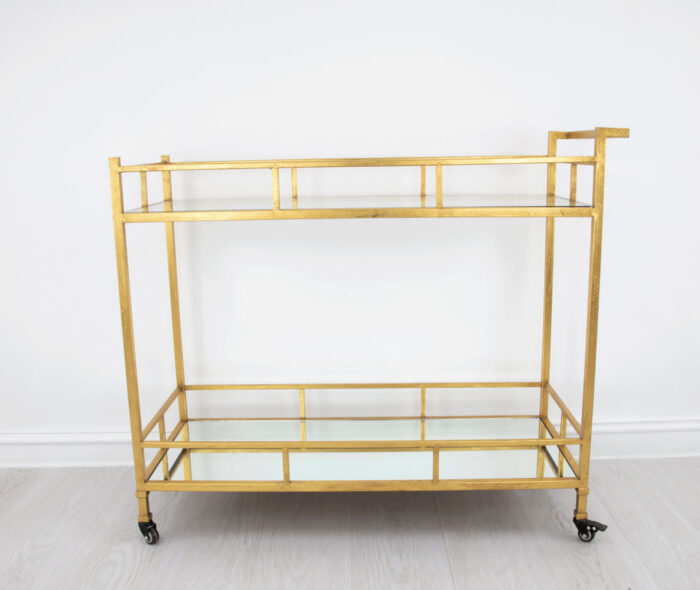 Melody Gold Serving Cart - Image 5