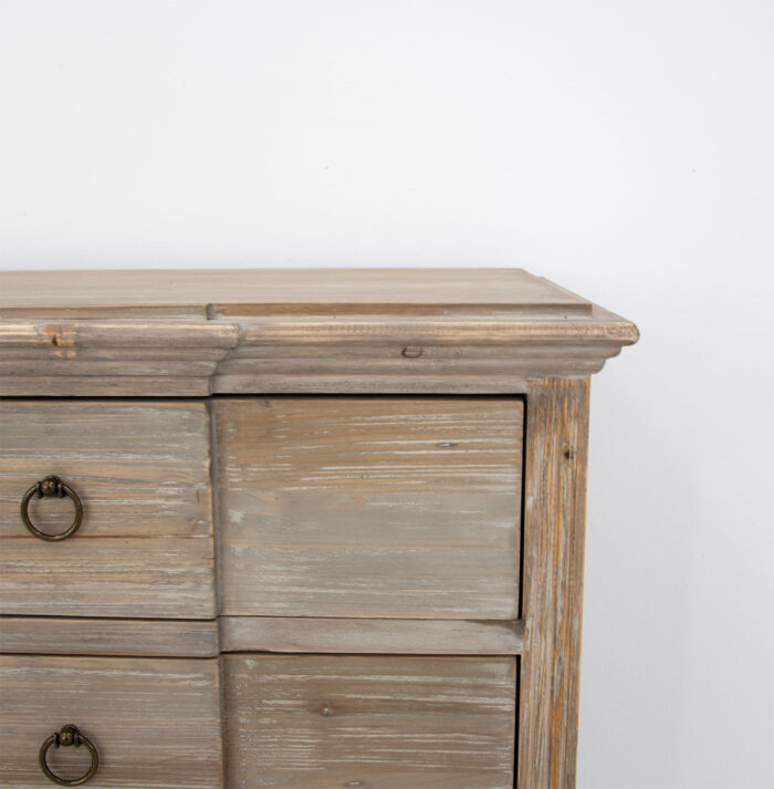 Norah 3 Drawer Oak Nightstand - Image 2